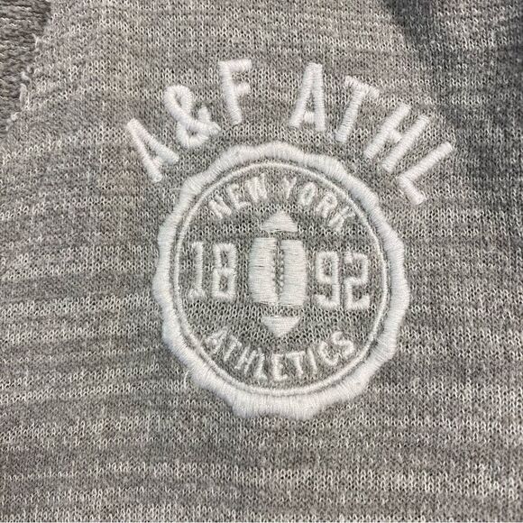 Abercrombie & Fitch V-Neck Pullover Sweatshirt Size M/L - Picture 5 of 9